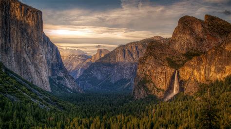 Yosemite National Park Landscape 1920 X 1080 HDTV 1080p Wallpaper
