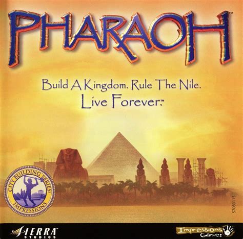 pharaoh cover or packaging material mobygames