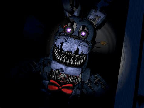 Nightmare Bonnie Jumpscare Blender Animation Rfivenightsatfreddys