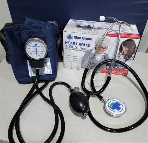 Sphygmomanometer Aneroid Blue Cross Heart Mate Health And Nutrition