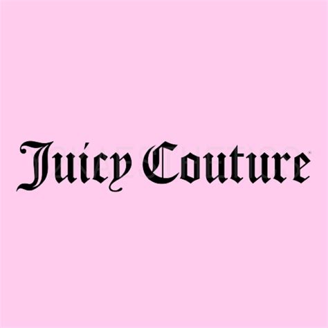 Juicy Couture Svg Designer Logo Digital Download Etsy