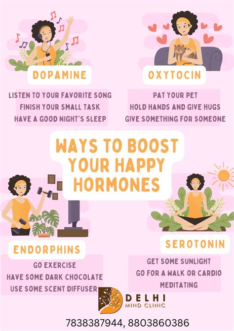 Ways To Boot Your Happy Hormones Delhi Mind Clinic
