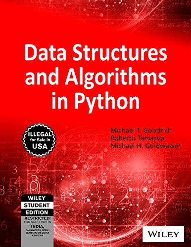 Amazon Fr Data Structures And Algorithms In Python Goodrich Michael T Tamassia Roberto