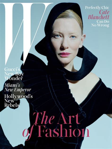 Cate Blanchett For W Magazine By Tim Walker