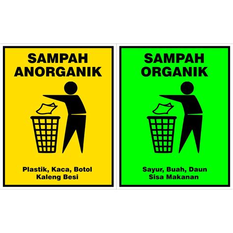 Detail Logo Sampah Organik Dan Anorganik Koleksi Nomer