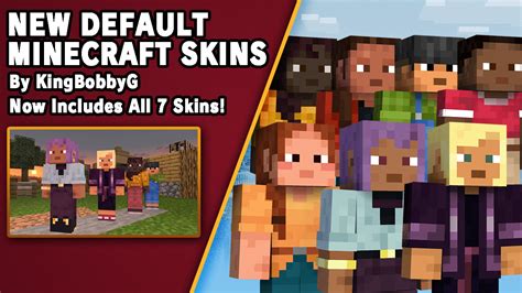 New Default Minecraft Skins Super Smash Bros Ultimate Mods