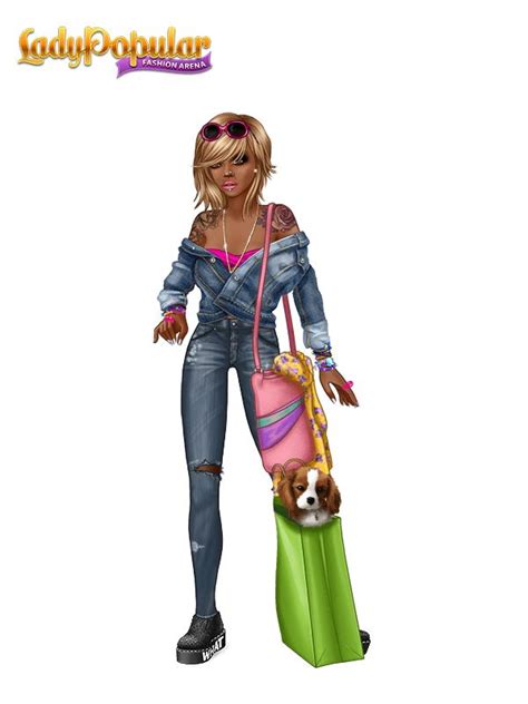Lady Popular Fashion Arena Dina Zelda Characters Fictional Characters