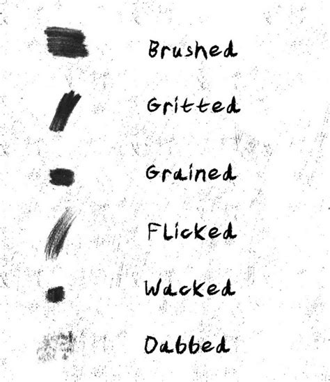Free Charcoal Pencil Brushes For Photoshop · Pinspiry