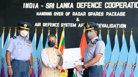 India Provides Spares For Air Surveillance Radar Worth Lk