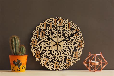 Unique Wall Clocks Modern Wall Clock Decorative Clocks Wooden Wall