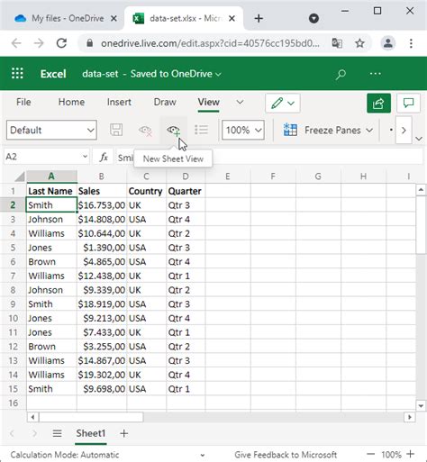 How To Use Microsoft Excel Online Wpwes