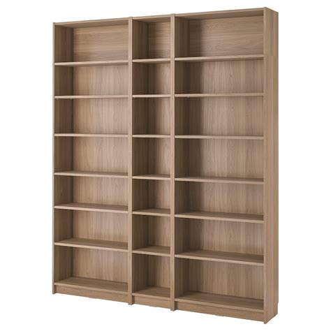 Billy Bookcase Comb With Extension Units Oak Effect 200x28x237 Cm Ikea