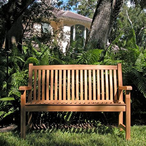 The Veranda Collection Features The 4 Ft 5 Ft And 6 Ft Versions Of This Teak Outdoor Bench The
