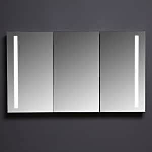 Do you suppose lighted vanity mirror medicine cabinet seems to be nice? Amazon.com: MAYKKE Emery 48" W x 28" H LED Mirror Medicine ...
