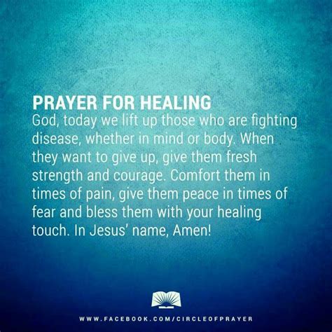 44 Best Prayers For Healing Images On Pinterest