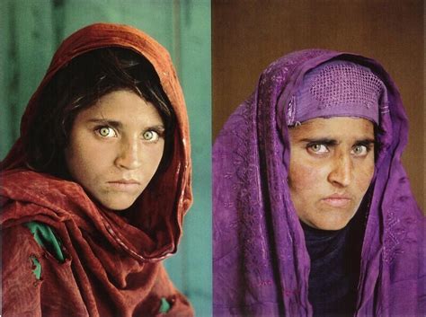 Sharbat Gula Also Known As Afghan Girl The 1984 Portrait Was Taken By Journalist Steve Mccurry