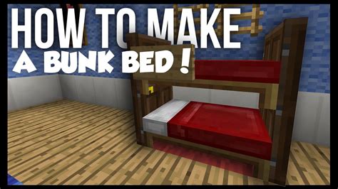Here's how to make a bed in minecraft. How to make a Bunk Bed in Minecraft! - YouTube