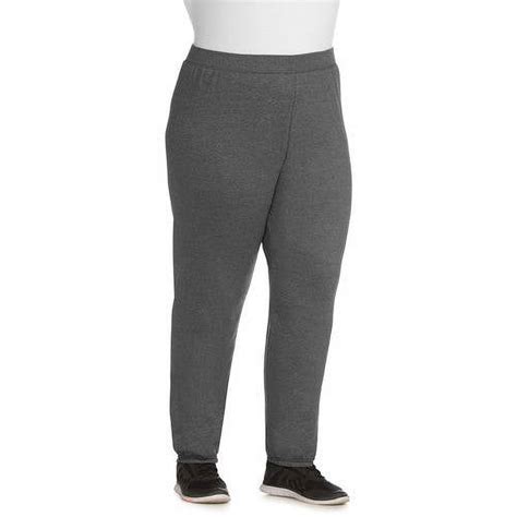 Just My Size Womens Plus Size Fleece Sweatpants Available In Regular