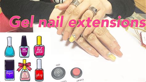 There are few different types of gel nail services available at sunday beauty boutique. Gel nail extensions - YouTube
