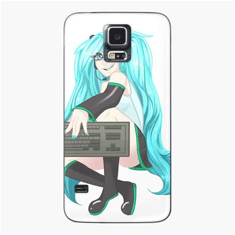 Miku Hatsune Case And Skin For Samsung Galaxy By Saltyseacaptain