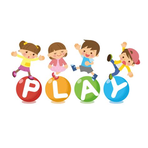 Best Toddlers Playing Illustrations Royalty Free Vector Graphics
