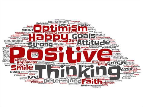 Concept Conceptual Positive Thinking Happy Strong Attitude Abstract
