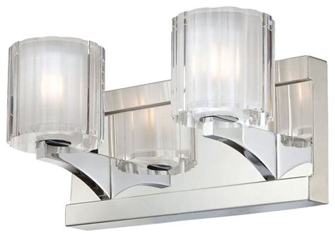 Kingston has a large selection of bathroom shelves or glass shelving in a variety of styles and finishes. Tiara 2 Light Vanity Lighting, Clear Crystal Glass, Chrome ...