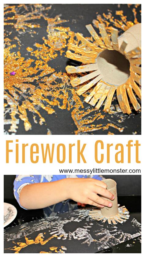 Firework Craft Ideas For Kids