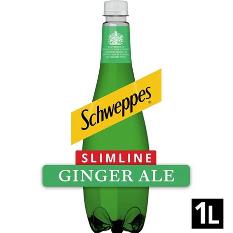 Schweppes Canada Dry Slim Line Ginger Ale 1l From Ocado
