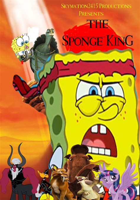 The Sponge King Poster By Skymation On Deviantart