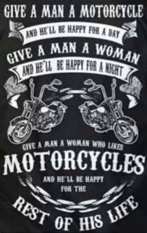 Also include some funny harley davidson quotes that are a perfect fit to showcase your love for the bike. Biker Quotes - Top 100 BEST Biker Quotes and Sayin's