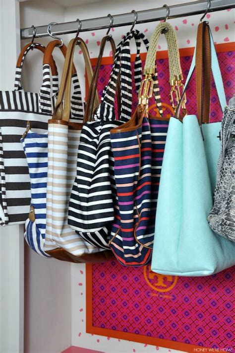 14 Best Ways To Organize Your Closet Purse Organization Handbag