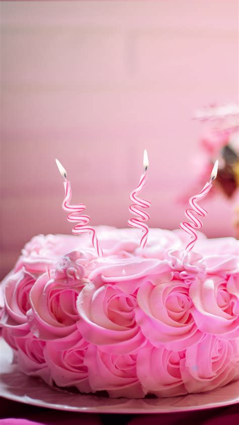 23 Pink Birthday Cake Wallpapers Wallpapersafari