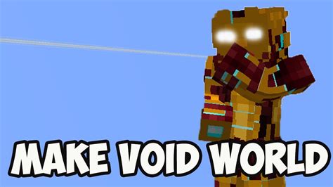 Minecraft How To Make Void World 2024 With Udisen Youtube