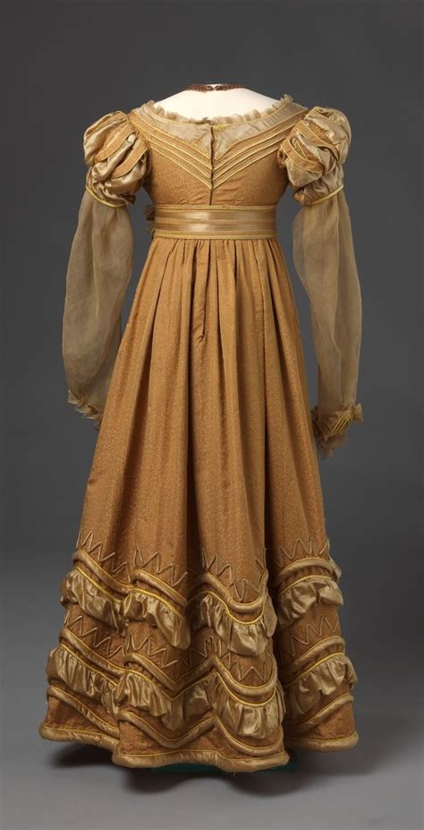 Dress 1825 Regency Era Fashion Historical Dresses Fashion