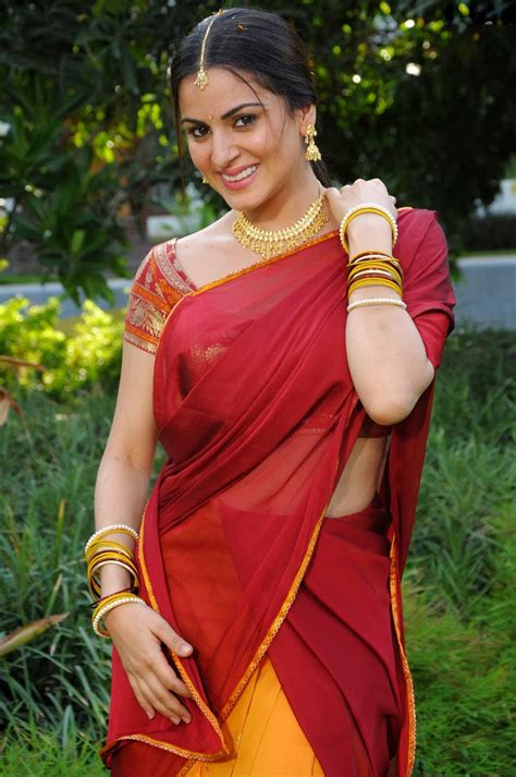 Actress Sharddha Arya Stills In Half Saree Imagedesi Com