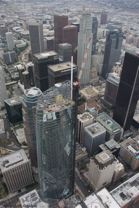 Los Angeles New Wilshire Grand Tower Now Tallest Building