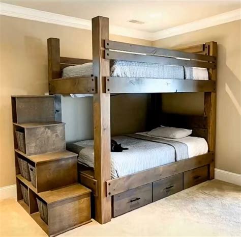 Pin By Richard Rhodes On Woodworking In 2021 Diy Bunk Bed Bunk Bed