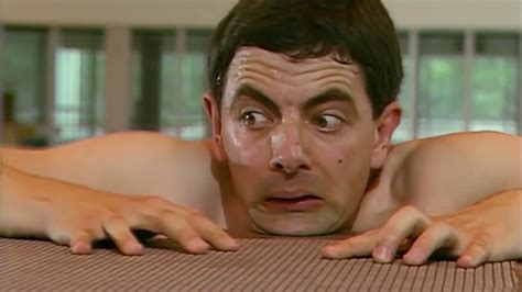 Mr Bean In Swimming Pool Funny Video Clip Youtube