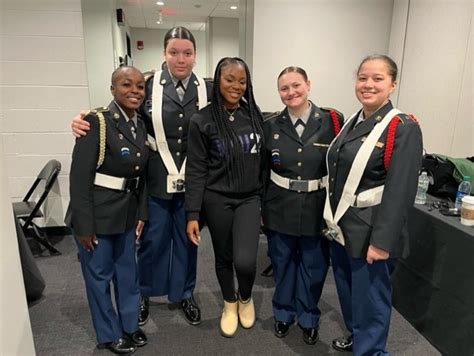 Northeast High School Army Jrotc Posts Colors For The Celtics Womens
