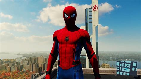 Spider Man Ps4 Stark Suit Spider Man Homecoming Free Roam Gameplay