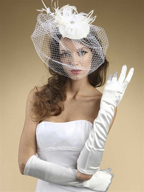 Wholesale Bridal Wedding And Prom Adult Gloves Satin Or Matte Satin