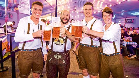 Beers Bratwurst And Bands At Oktoberfest In Aberdeen