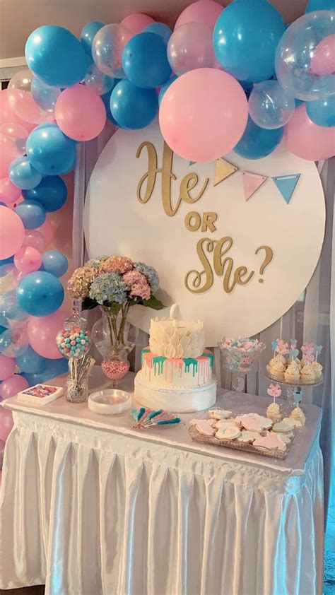 Gender Reveal Party Beyoutiful Blog Gender Reveal Party Decorations