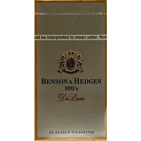 Benson And Hedges Cigarettes 20 Ea Cigarettes Baeslers Market
