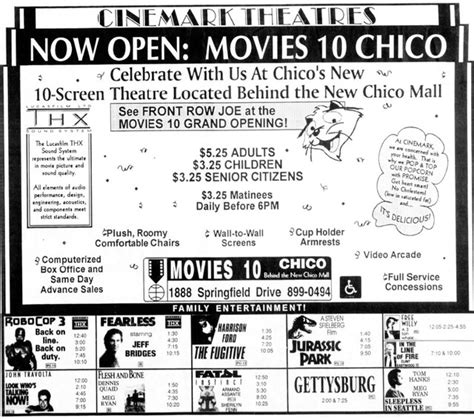 Cinemark Movies 10 Chico In Chico Ca Cinema Treasures