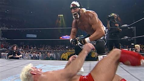 Hollywood Hogan Vs Ric Flair Wcw Championship Match Superbrawl 1999