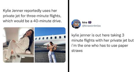 Best Tweets About Kylie Jenners Three Minute Long Private Flights