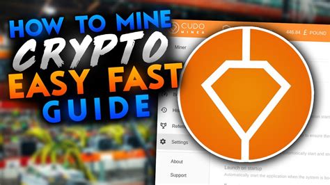 A membership in an online mining pool: How to mine Crypto Easy Fast guide Cudo Miner - YouTube
