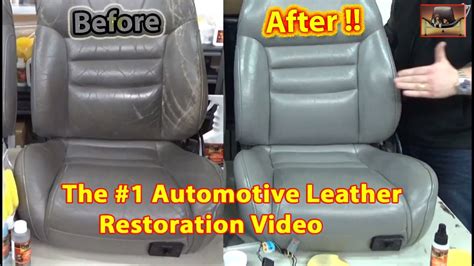 From leather cleaners, to leather softening cremes, to colour dye repair kits and leather restoration kits, for pigmented leather to aniline leather, we have a leather care solution for everything. Automotive Leather Restoration Video ***** - YouTube